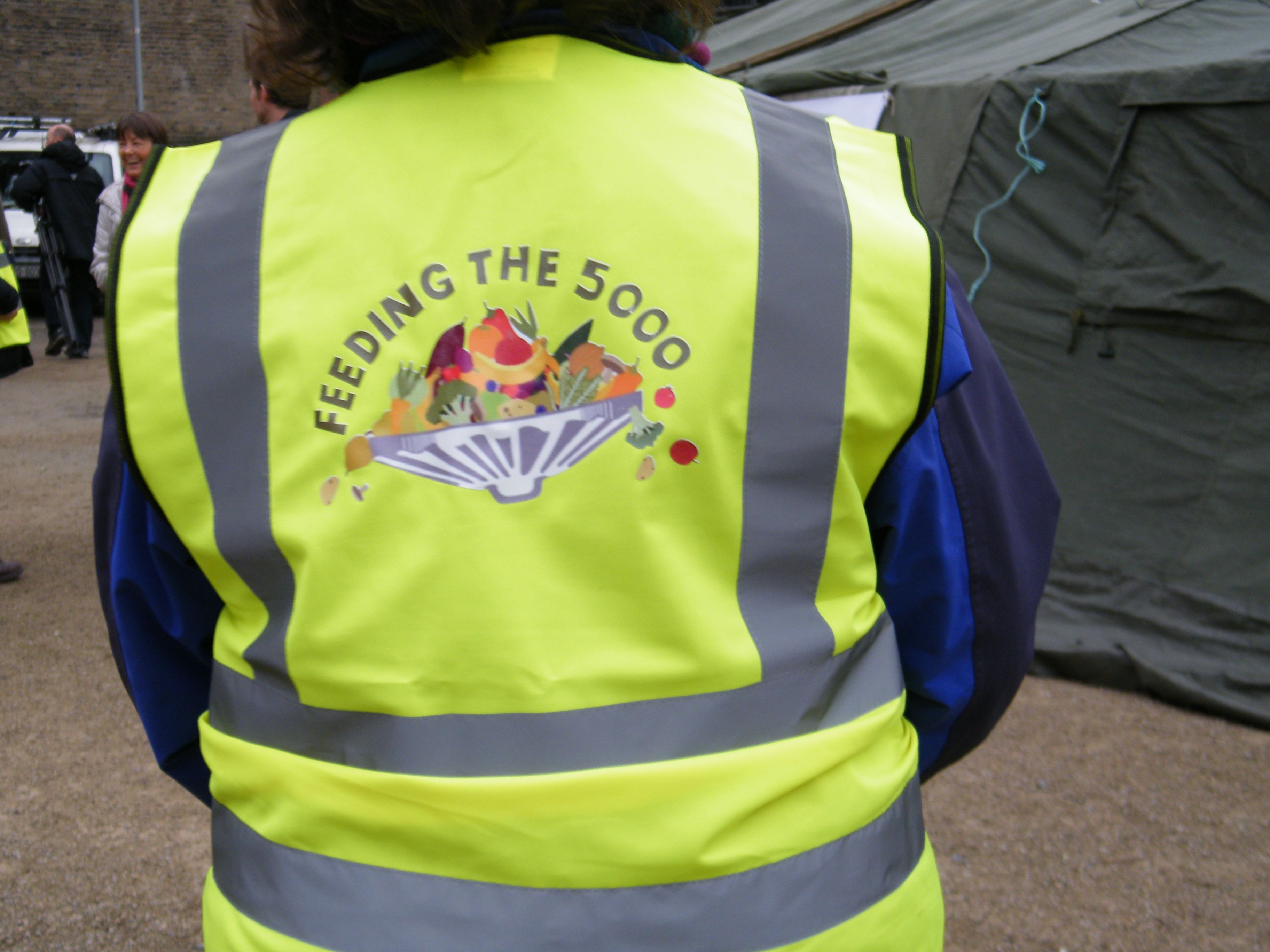 “Feeding the 5000” in Dublin city centre