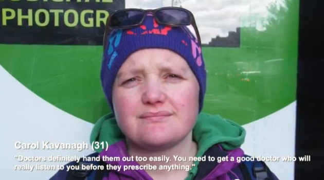 Dublin reacts to news of a considerable rise in the use of anti-depressants