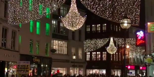 Grafton Street Christmas Lights