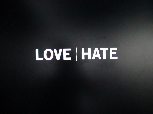 Falling out of Love/Hate