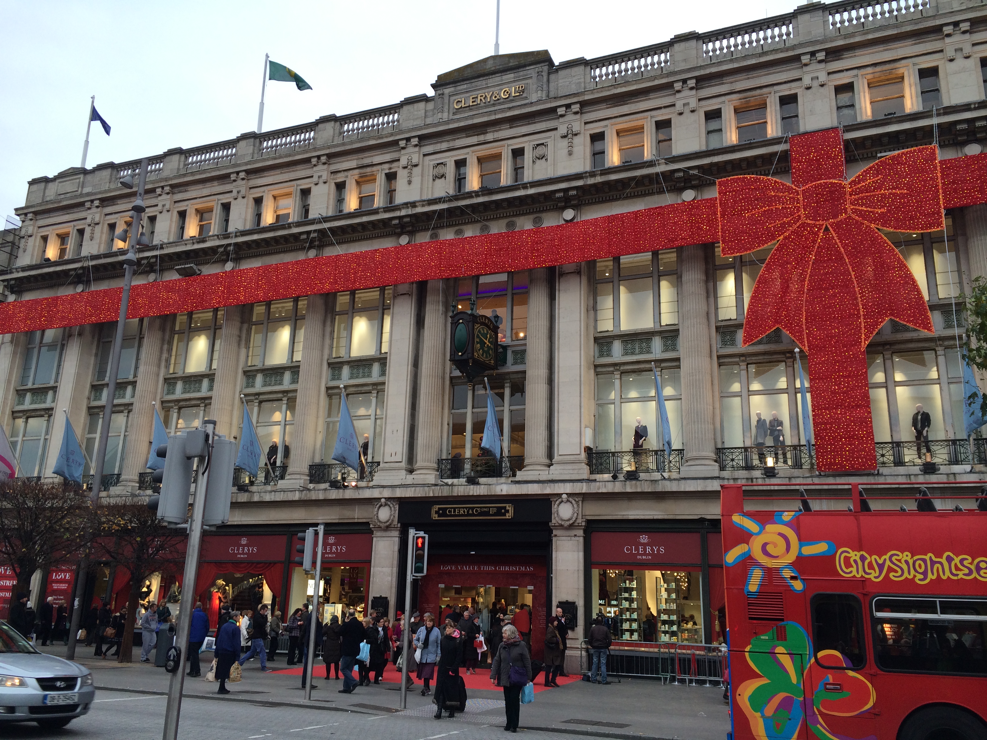 Clerys re-opens on O’Connell Street