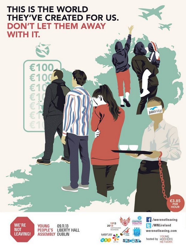 We’re Not Leaving: Young people rally against austerity measures