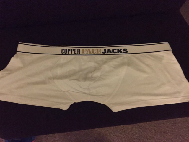 Get your Copper Face Jocks