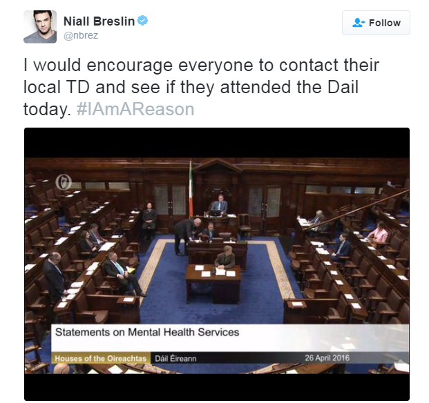 #IAMAREASON: Mental Health Awareness in Ireland