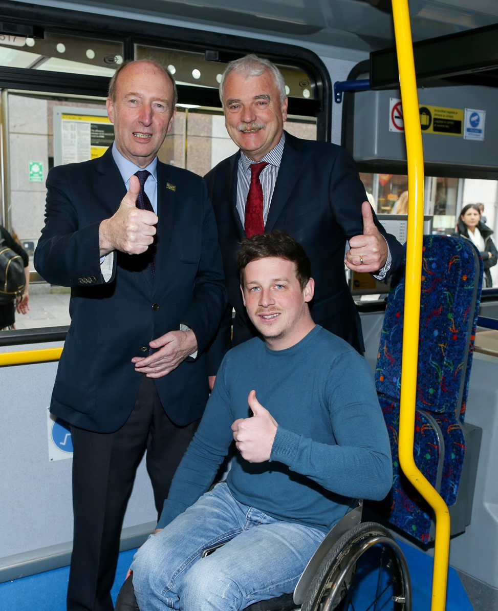Dublin Bus ask people not to “buggy” in wheelchair spaces