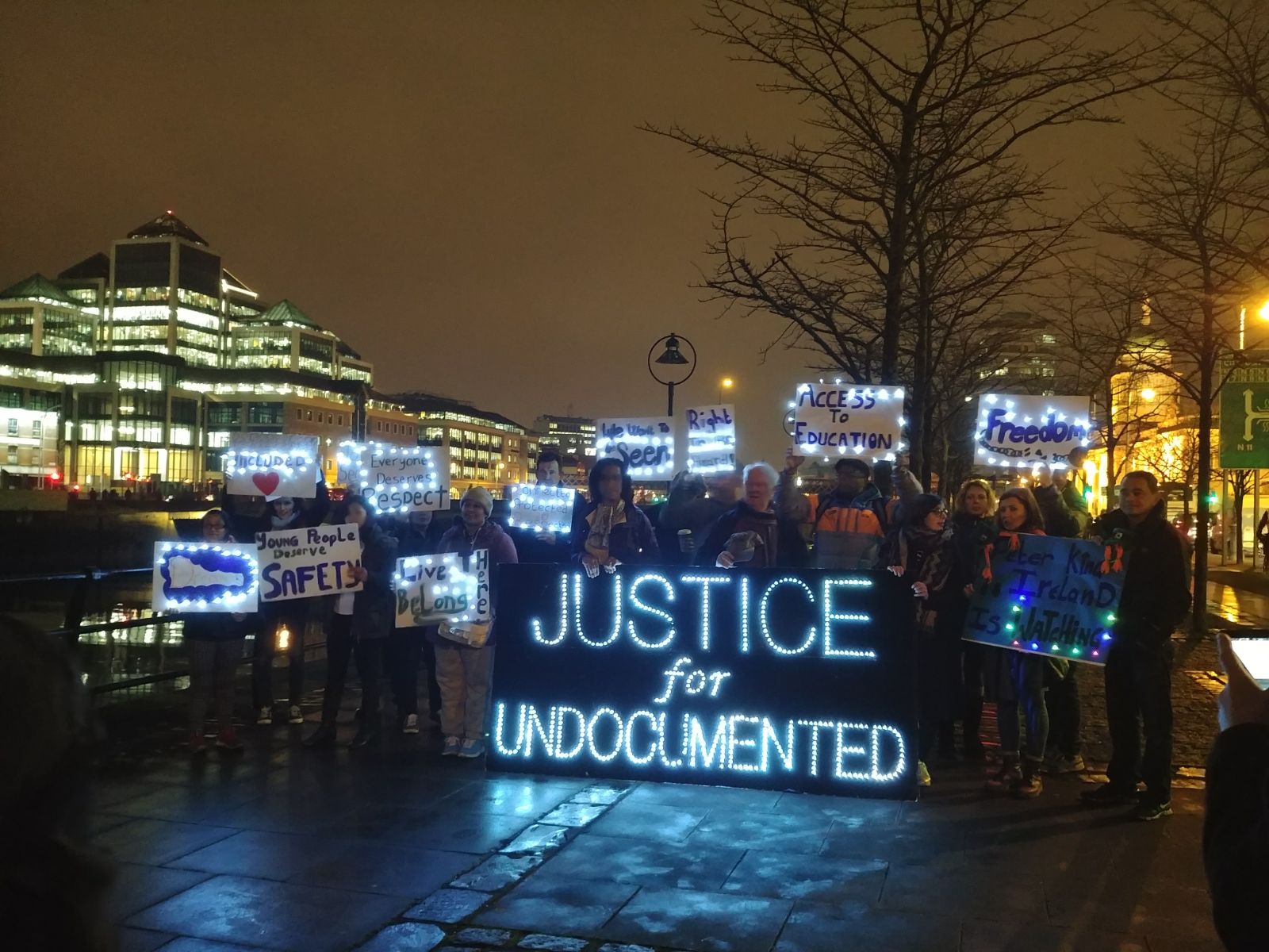 Dublin rally for America’s ‘Dreamers’