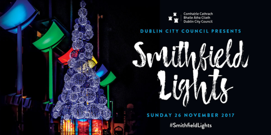 Video: Christmas lights turned on in Smithfield