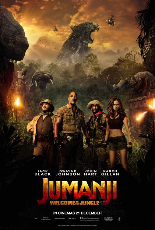 “Jumanji:  Welcome to the Jungle”  preview