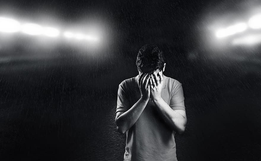 Increase in people feeling downhearted or depressed between April and November this year