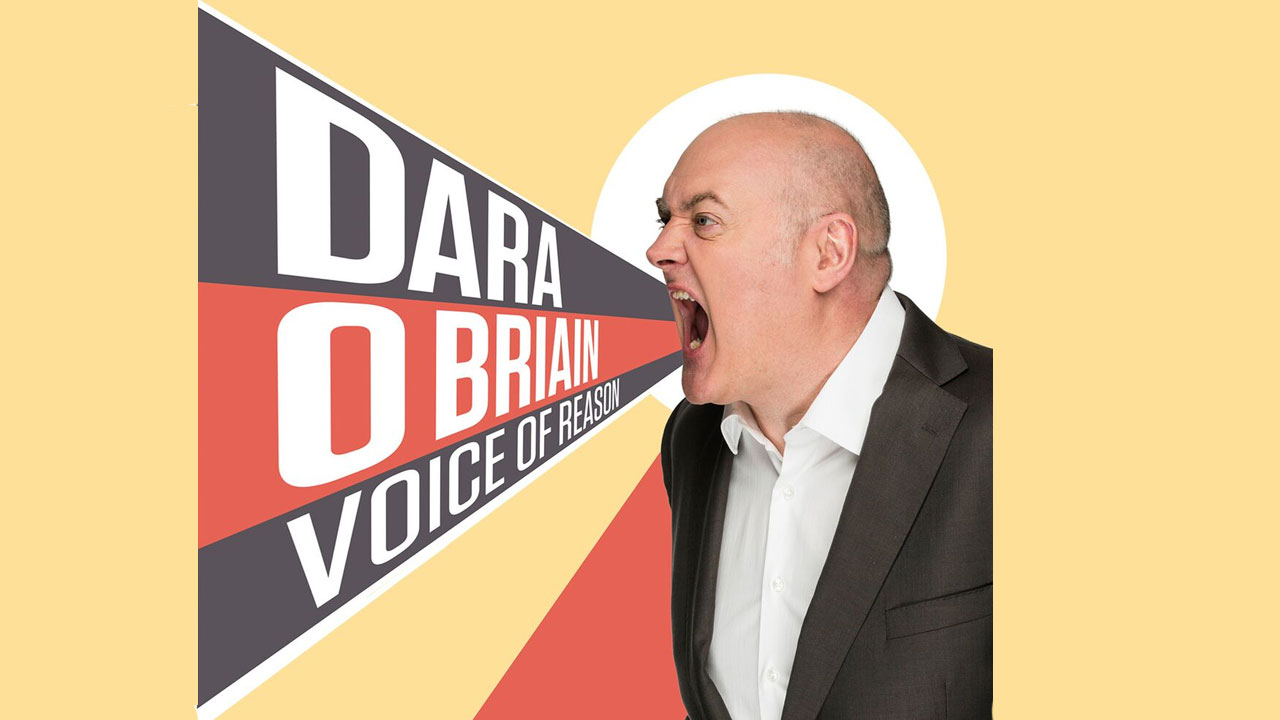 Standing ovation for Dara O’Briain in Vicar St.