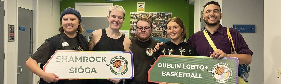 Ireland’s first LGBTQ+ basketball club Shamrock Sióga and its shining light of inclusivity